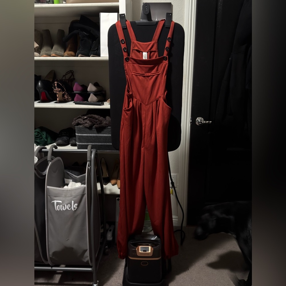 HALARA Waffle Casual Jogger Overalls